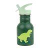 DBSMDI112 LR 1 Little stainless steel drink bottle Dinosaur