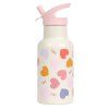 DBSSHE98 LR 2 Stainless steel drink bottle Hearts