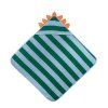 175377 Cotton hooded towel Dino lagoon 0