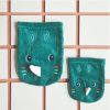 83321 Marius set of handpuppet wash cloths 4 SQUARE BD