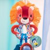 Lilliputiens - motorická hračka s aktivitami - lev Jack