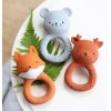 TRFOOR13 LR 8 teething ring Fox