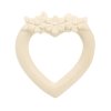 TRSHWH17 LR 1 Teething ring Heart cream