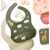 SBSAGR06 LR 6 Silicone bib set of 2 Savanna