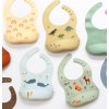 SBDIGR02 LR 8 Silicone bib set of 2 Dinosaurs