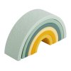 SISTSA02 LR 2 Rainbow stacking toy sage