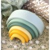 SISTSA02 LR 7 Rainbow stacking toy sage