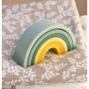 SISTSA02 LR 8 Rainbow stacking toy sage