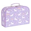 SCUDPU25 LR 3 suitcase set unicorn dreams