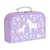 SCUDPU25 LR 5 suitcase set unicorn dreams