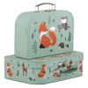 SCFOMI22 LR 2 Suitcase set of 2 Forest friends