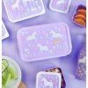 BBUDPU70 LR 5 Bento lunch box Unicorn dreams