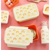 BBRAOR63 LR 5 Bento lunch box Rainbows
