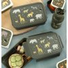 BBSAGR65 LR 4 Bento lunch box Savanna