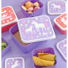 SBSEUD73 LR 11 Lunch & snack box set Unicorn dreams