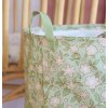 STBABS19 LR 7 Storage basket Blossoms sage