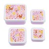 SBSEFG83 LR 1 Lunch & snack box set Flower garden