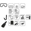 940001 Schnorchelset Junior Bermuda Features
