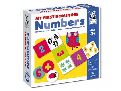 Captain Smart - Moje prvé domino - čísla