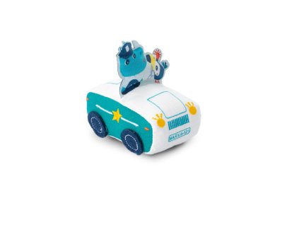 Lilliputiens - Pull-back autíčko s nosorožcom Mariusom