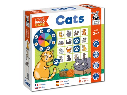 Captain Smart - Inteligentné bingo - mačky