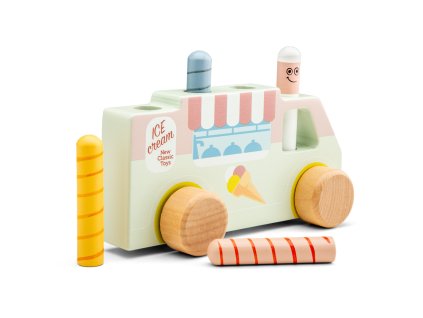 Pop-up - vyskakovacie kolíčky - zmrzlinárske autíčko