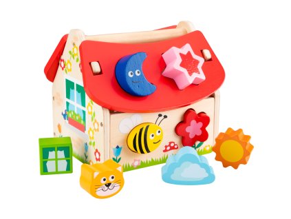 Domček - vkladanie tvarov