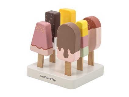 Súprava drevených nanukov - 6 ks