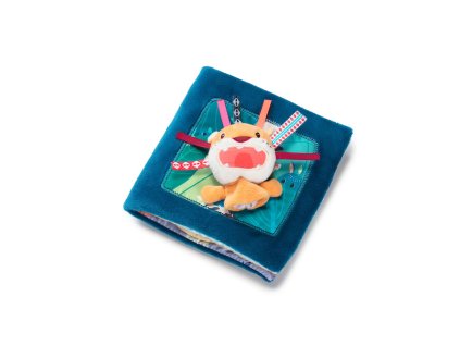 Lilliputiens - Textilná knižka - lev Jack