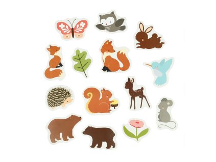 BTFOFO16 LR 2 Foam bath toys Forest friends