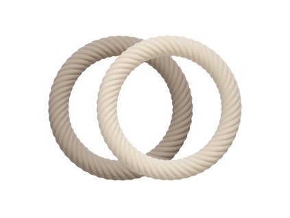 TRCLMC20 LR 1 Silicone teether Classic Mushroom Cream