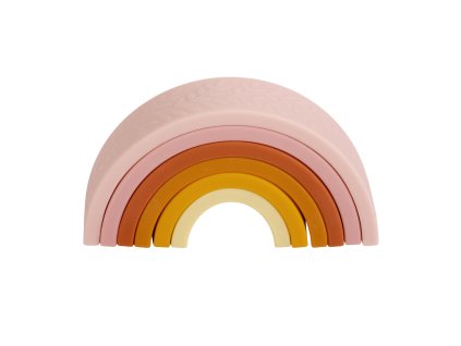 SISTSU01 LR 1 Rainbow stacking toy sunset