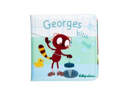Lilliputiens - lemur Georges - knižka do vody