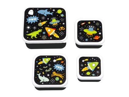 SBSEGA74 LR 1 Lunch & snack box set galaxy
