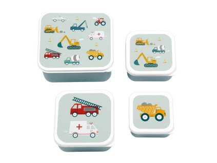 SBSEVE58 LR 1 Lunch & snack box set Vehicles