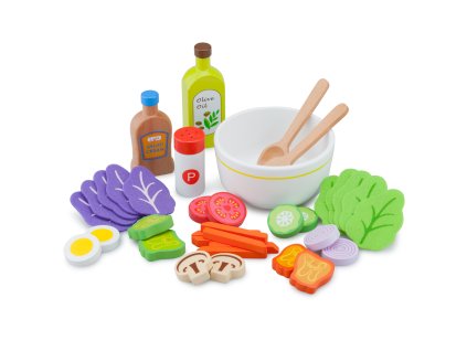 Drevená súprava - vyrob si vlastný šalát