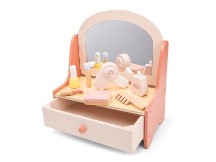 Drevený toaletný stolík