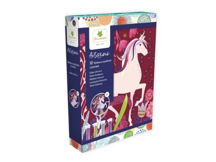 CREA011 PAILLETTES LICORNES 3D HD