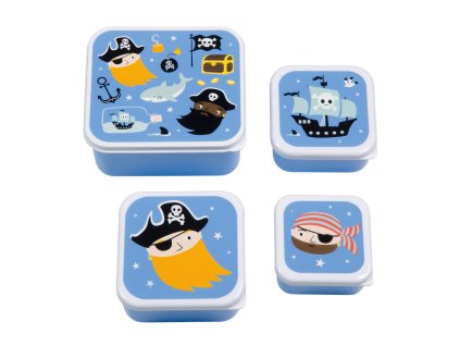 SBSEPI80 LR 1 Lunch & snack box set Pirates