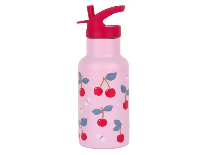 DBSSCH88 LR 1 Stainless steel drink bottle Cherries