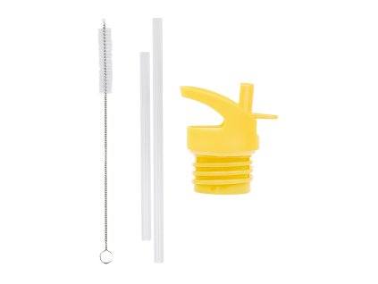 DBSSRE95 LR 1 Lid, straw & brush set Animal friends