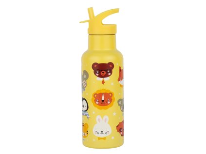 DBSXAF91 LR 1 XL Stainless steel drink bottle Animal friends