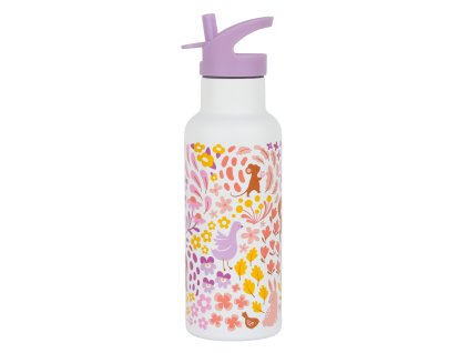 DBSXFG93 LR 1 XL Stainless steel drink bottle Flower garden