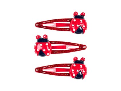 Souza! - Sponky do vlasov Ladybird - 3 ks