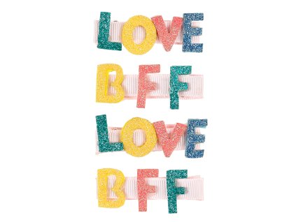 Souza! - Sponky do vlasov s nápismi - 4 ks