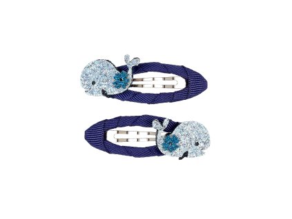 Souza! - Sponky do vlasov Verle s veľrybou - 2 ks