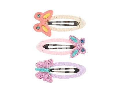 Souza! - Sponky do vlasov Xeni s motýlikom - 3 ks