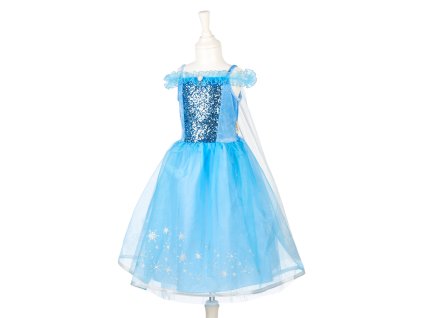 Souza! – detský kostým – Ľadová kráľovná – 5 – 7 rokov, 110 – 122 cm