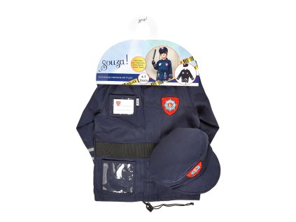 Souza! – detský kostým – Policajt – 4 – 7 rokov, 110 – 122 cm