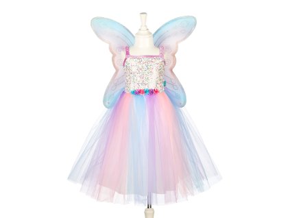 Souza! – detský kostým Felicity s motýlími krídlami – 8 – 10 rokov, 128 – 140 cm